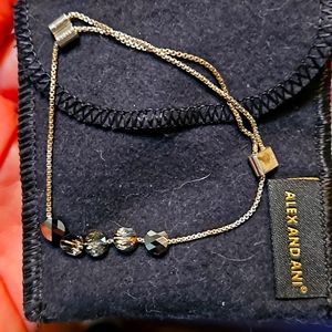 Alex and Ani gem bracelet